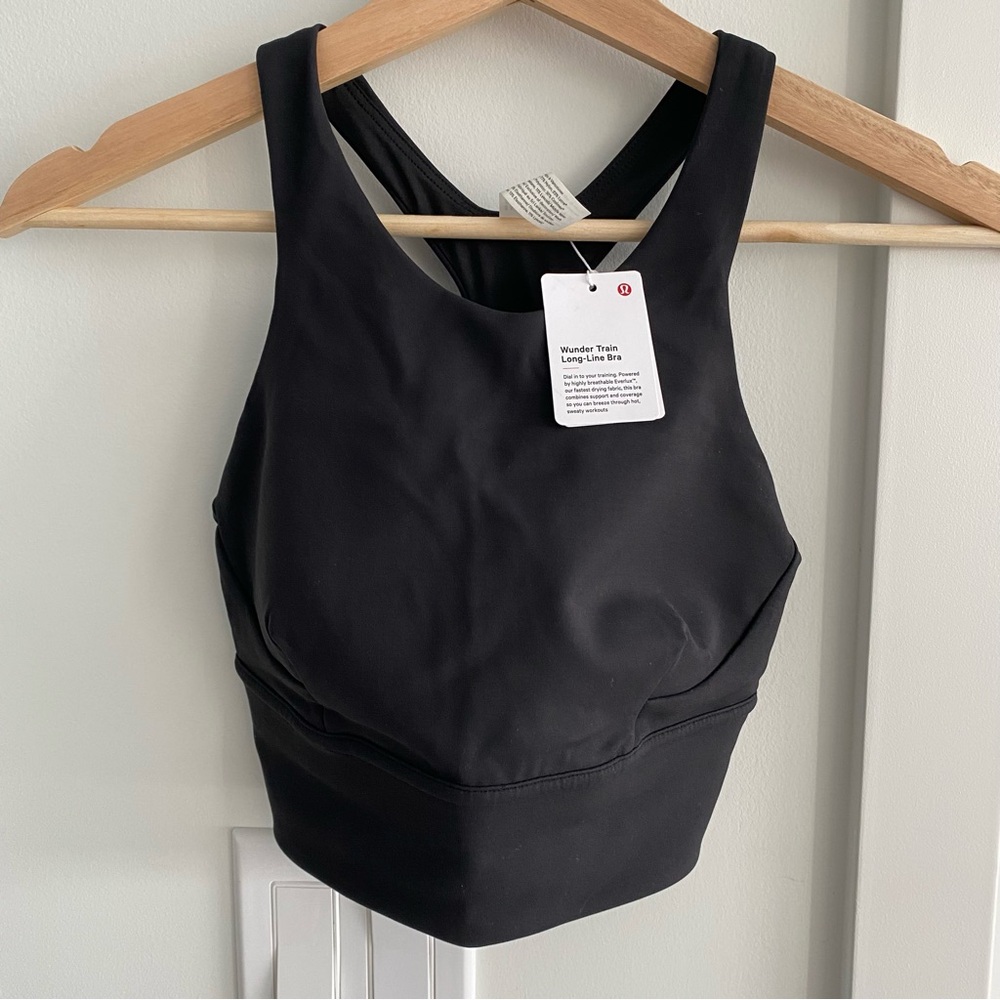 NWT Lululemon Wunder Train Longline Bra